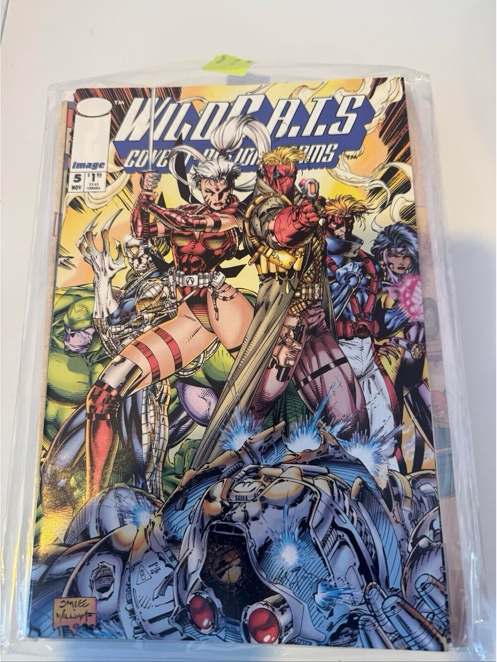 WildC.A.T.s #5 Image Comics 1993 Jim Lee WildCATS Covert Action Teams